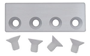 barn door track connector