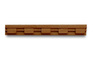 alder dentil shelf