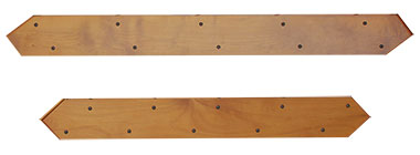 prefinished straps