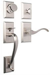 handleset - satin nickel savoy
