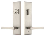 handleset - satin nickel times square