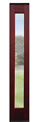 mahogany sidelite - 1 lite seedy