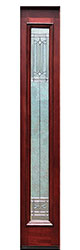 mahogany sidelite - 1 lite diablo