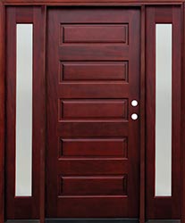 Contemporary 6-8 5 Panel with Reed Sidelites