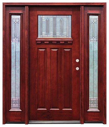 Craftsman 6'8 1 Lite with Sidelites