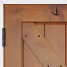 White Frame Door