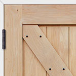 White Frame Door