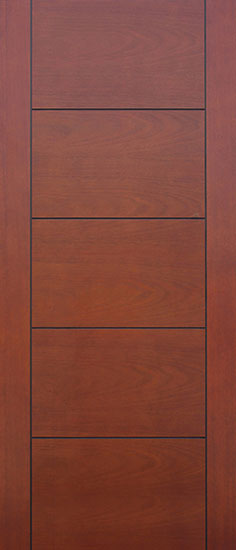 Interior Mahogany Barn Door