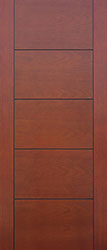 Interior Prefinished Mahogany Barn Door
