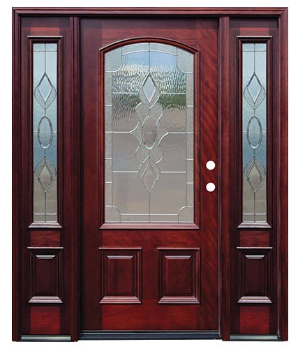 Traditional 6'8 3/4 Arch Lite Strathmore with Sidelites
